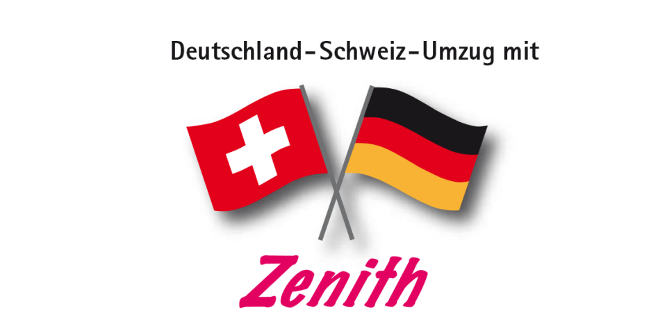 Deutschland-Schweiz Umzug mit Zenith